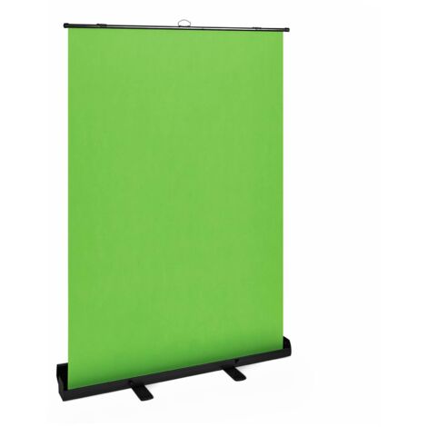 Green Screen Hintergrund Chromakey-Hintergrund Fotowand 153,8 x 199 cm - Grün