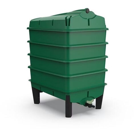 Green Tiger Wormery – Worm Composter Including Worms –  4 Tray