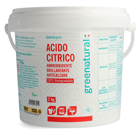 GREENATURAL Acido Citrico 2kg