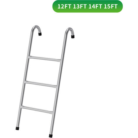 Greenbay Outdoor Garden Patio Trampoline ladder 3 Steps Fit 12FT 13FT 14FT 15FT Trampoline