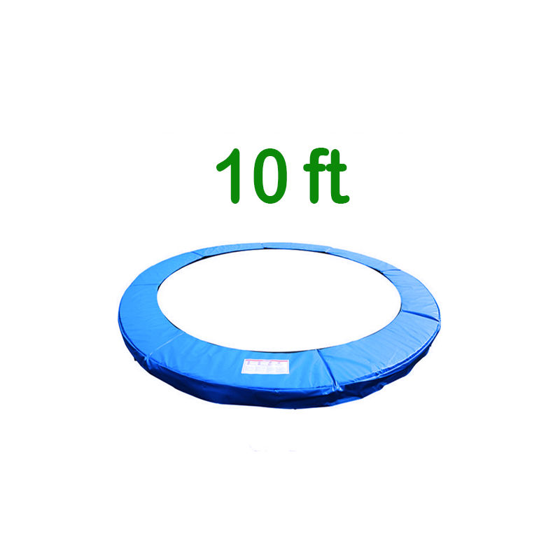 Green Bay - Greenbay Replacement Trampoline Surround Pad Foam Safety Guard Spring Cover Padding Pads Blue 10FT