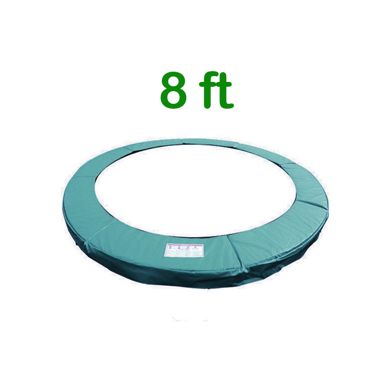 Green Bay - Greenbay Replacement Trampoline Surround Pad Foam Safety Guard Spring Cover Padding Pads Green 8FT