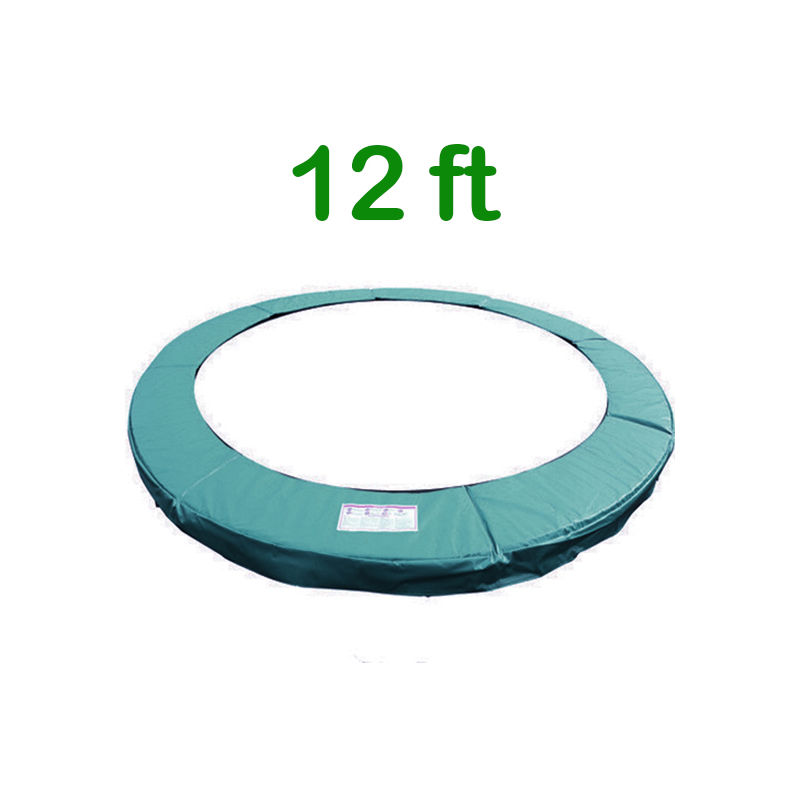 Greenbay Replacement Trampoline Surround Pad Foam Safety Guard Spring Cover Padding Pads Green 12FT