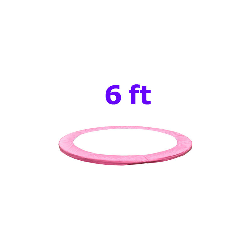 Greenbay 6ft Replacement Trampoline Surround Pad Foam Safety Guard Spring Cover Padding Pads Pink 601pad06pk