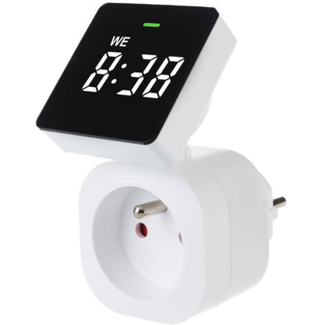 GreenBlue digitale Zeitschaltuhr - Timer, max. Belastung 16A, IP20, GB610 E