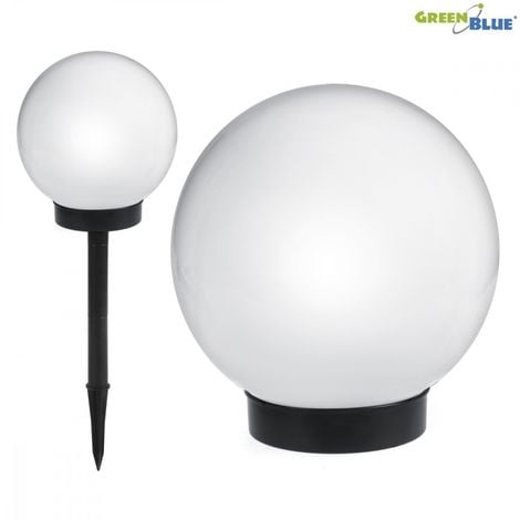 GREENBLUE GB124 LAMPE SOLAIRE JARDIN POSE LIBRE - GLOBE 20X53 CM LED COULEUR (GB124)