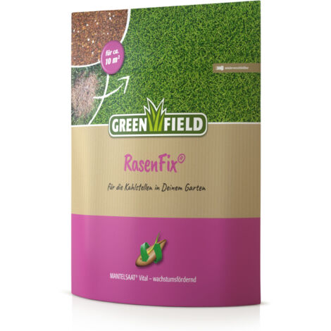 Greenfield Rasen Fix Mantelsaat Vital 1,5 kg Rasensamen Rasendoktor Rasenhilfe