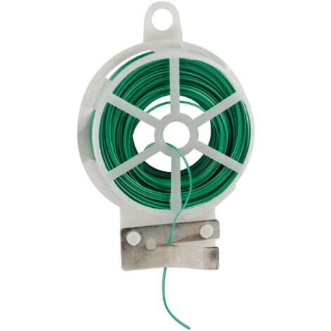 Greengeers 90384 Fil di ferro con rivestimento in plastica, con aspo