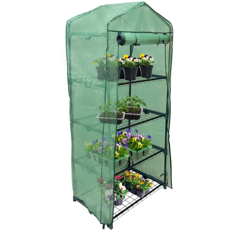 Monster Shop - Greenhouse 4 Tier with PE Cover