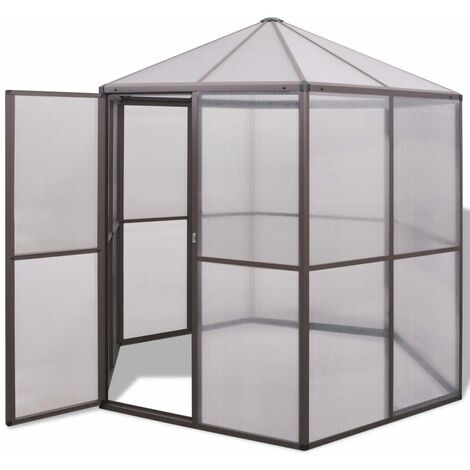 Greenhouse Aluminium 240x211x232 cm