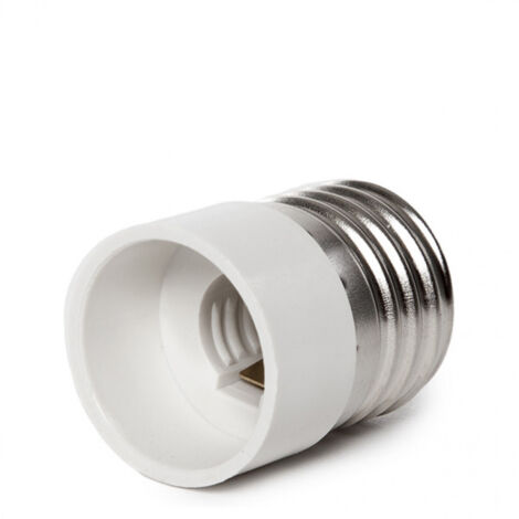 Greenice – Adaptateur E27 vers E14 – Conversion douille pour ampoules E14 dans luminaires E27 – Pour installations électriques spécifiques