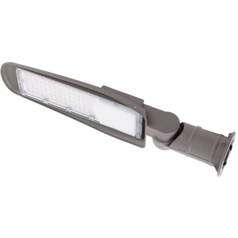 Greenice – Lampadaire LED 50W 7000Lm 6000ºK IP65 HOSTR50W10CW – Aluminium injecté – Résistant aux intempéries – Durée de vie 50 000H
