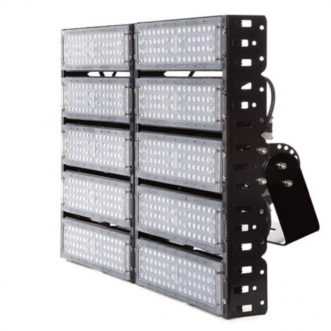 Greenice – Projecteur LED 500W 65000Lm 6000K IP65 – Boîtier aluminium – Pour éclairage extérieur de grande hauteur – Angle 120º - 500W-CW