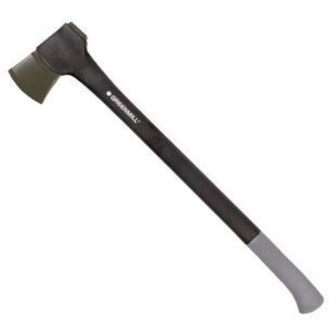 Greenmill UP9429 Axt de Carpenter 1350g Gartenarbeit Axt mit Kopf de Kohlenstoffstahl und Griff de Glasfaser de Anti-Rutsch