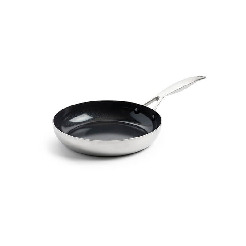 GreenPan Geneva 3-Ply Stainless Steel Non-Stick 24cm Frypan