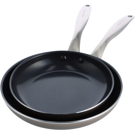 GreenPan Padova Reserve (CC005452-001) 20 + 28cm Set schwarz Pfannen-Set