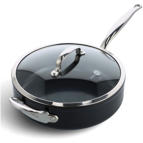 Greenpan - Sauteuse Barcelona pro 28 cm et son couvercle