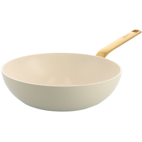Greenpan - Wok crème Evolution 28 cm