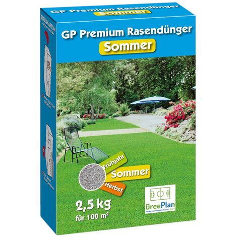 GreenPlan GP Premium Sommer 2,5 kg Rasendünger