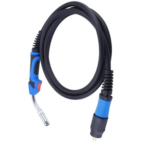 Greensen Torche Soudage MIG à Gaz Flexible Torche MB25AK Robust Construction Manipulation pour les Métallurgisseurs, 3,8 M.