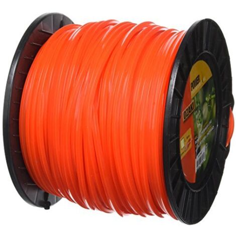 Greenstar 14021 Ozaki Bobina Cablato Nylon Carre 4,5 mm, Nero