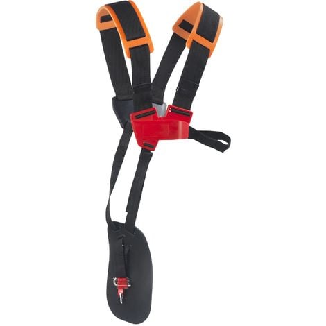 Cinghia Comfort Per Decespugliatore Rlongtou - Doppia Tracolla Regolabile, Nero - Foto 2