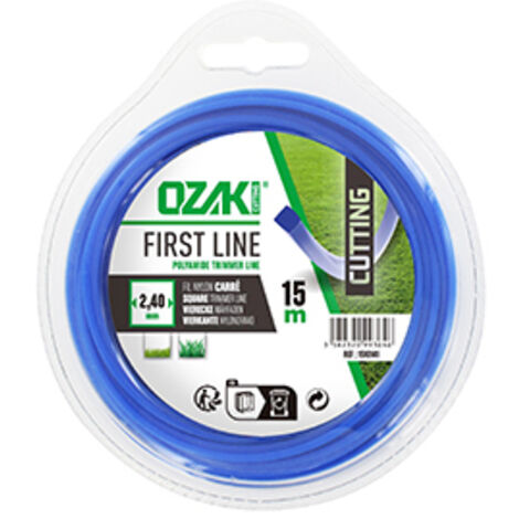Greenstar 3792 Coque fil nylon carré Ozaki 15m x 2,40 mm