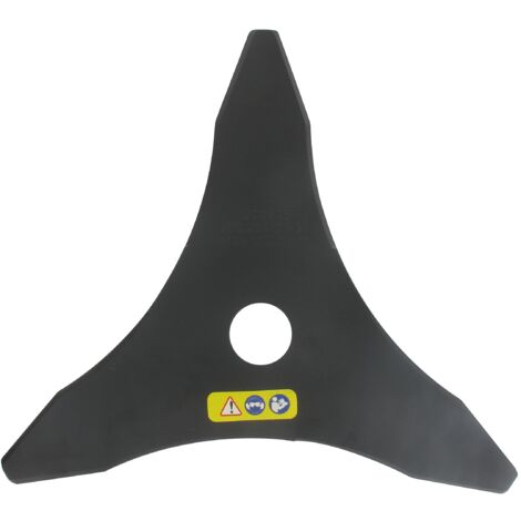GREENSTAR - Lama a 3 denti - Adattabile per decespugliatore - Taglio da 255 mm, foro 25,4 mm e spessore 2,3 mm - Qualità superiore