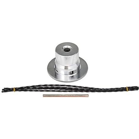 Greenstar OZAKI 18077 - Testa a 2 o 4 fili per decespugliatore, per fili di diametro da 3,3 a 4,7 mm, universale, in alluminio