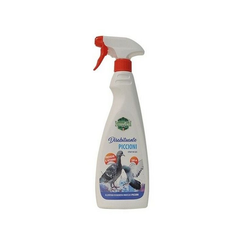 Greenwall - disabituante spray 500 ml pour a loigner les pigeons et les chauves-souris des rebords de fenA tres, terrasses et greniers
