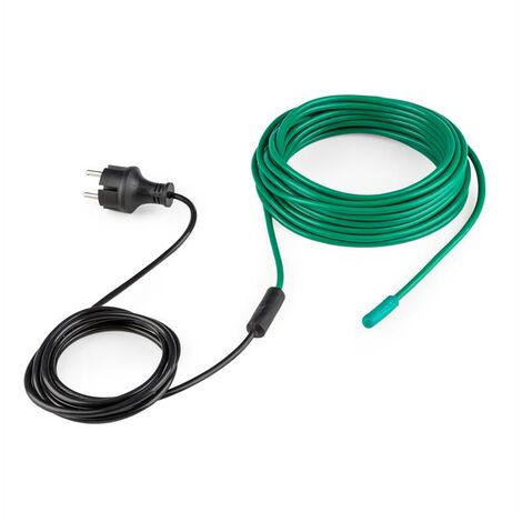 Greenwire Câble chauffant de 12m pour plantes Antigel Chauffage pour plantes 60W IP44