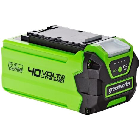 GREENWORKS 40V 2.0Ah batteria agli ioni di litio da 2,0Ah - G40B2