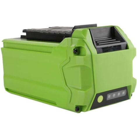 Greenworks 40V Ersatzakku mit LED-Anzeige, kompatibel mit Greenworks 40V Ladegeräten und Akku-Werkzeugen, 6000 mAh, 1 Stück