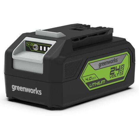 Batterie 24 V Batterie d'Outils Electriques Atelier Garage 2/4 Ah Greenworks