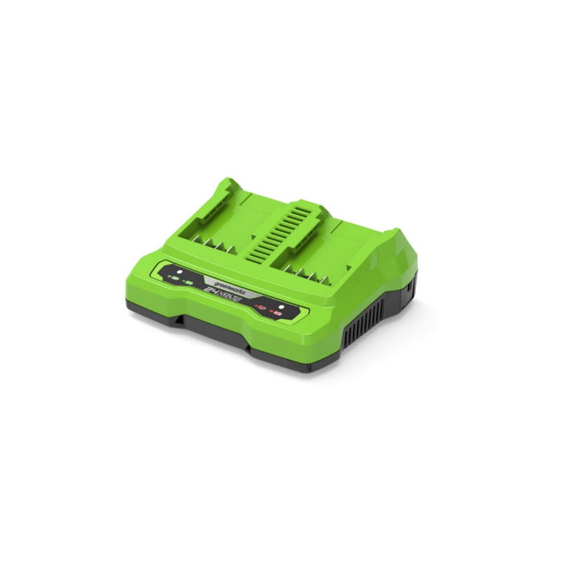 Greenworks - Chargeur à double port 24V 4,0Ah haute performance - G24X2UC2