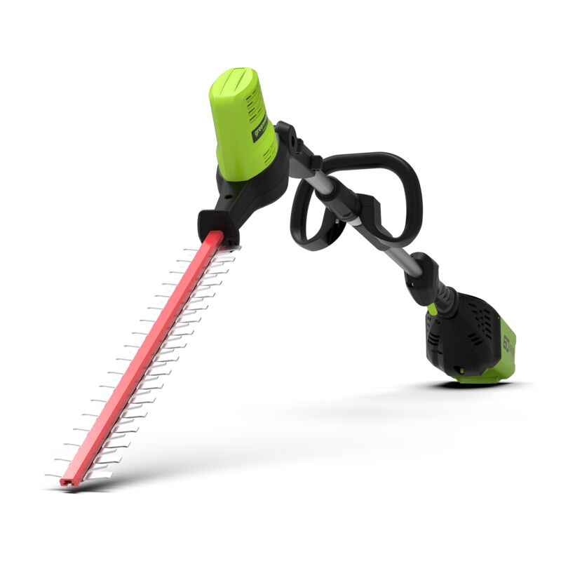 60V Taille-haies Sur Perch 51 cm - sans batterie et chargeur green - Greenworks