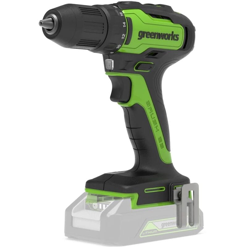 

Taladro sin escobillas 24 V 35 Nm - Greenworks