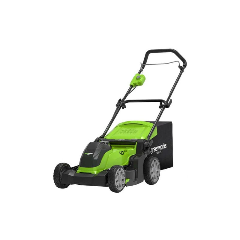 Tondeuse à gazon poussée 41cm 40V Greenworks Sans batterie ni chargeur - G40LM41