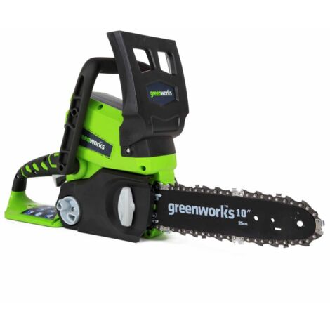 Greenworks Tronçonneuse sans batterie 24 V G24CS25 25 cm 2000007
