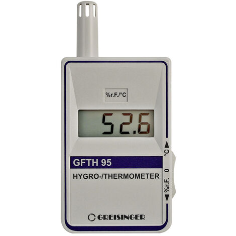 Greisinger GFTH 95 Luftfeuchtemessgerät (Hygrometer)  10 % rF 95 % rF