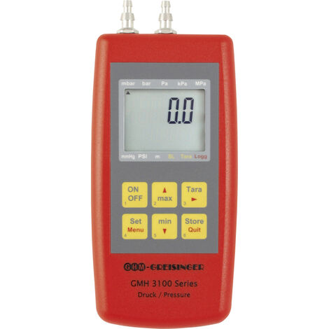 Greisinger GMH 3161-07 - WPD5 Druck-Messgerät  Luftdruck -10 - 350 mbar