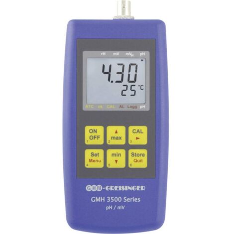 Greisinger GMH 3531 Appareil de mesure combiné pH, Redox (ORP), température Y732541