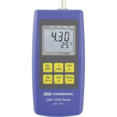 Greisinger GMH 3551 Appareil de mesure combiné pH, Redox (ORP), température Y732561