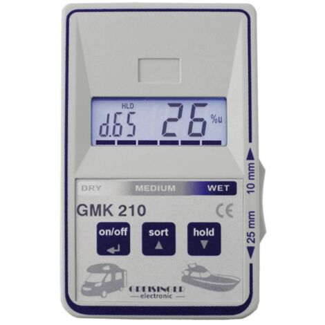 Greisinger GMK 210 Misuratore di umidità per materiali