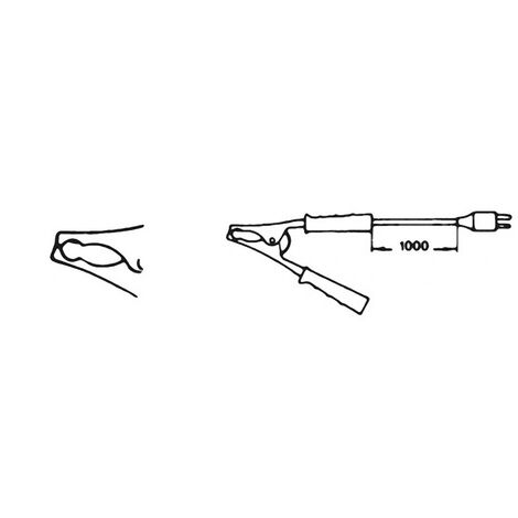 Greisinger GTZ 300 Zangenfühler  -65 bis 150 °C  Fühler-Typ K