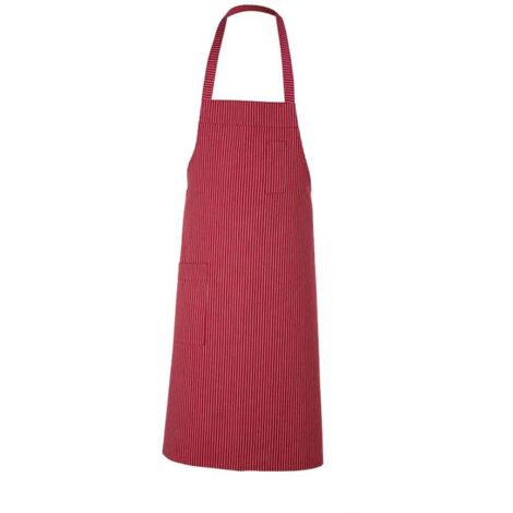 Grembiule da cucina Giblor’s Gessato bordeaux art. 11P08H61