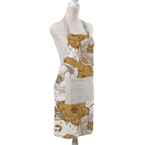GREMBIULE DA CUCINA IN TESSUTO 60X80 CM ROSE