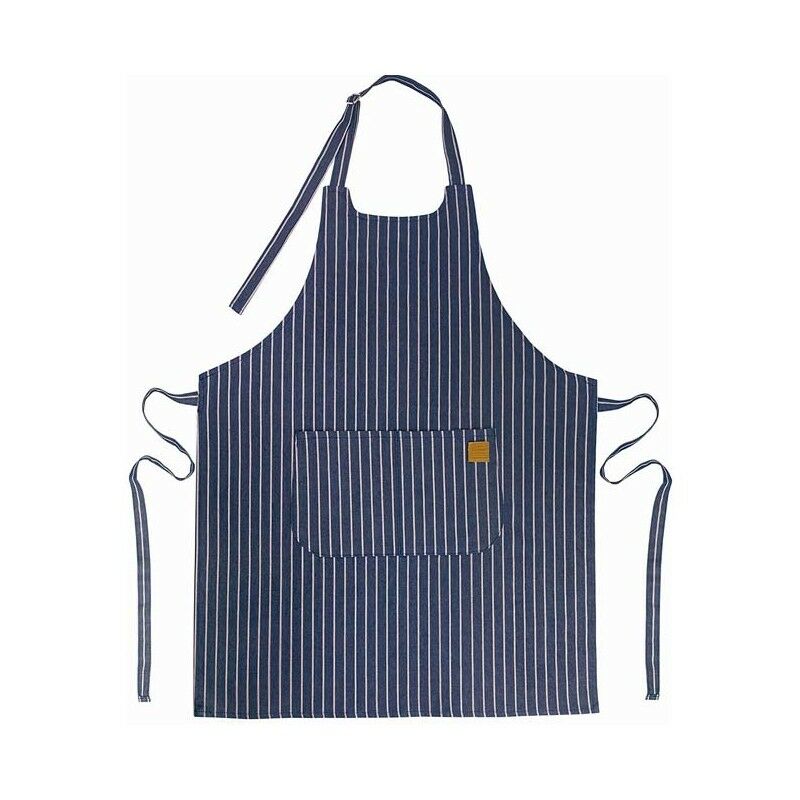 Image of Grembiule da cucina unisex Lacor Design Paris - Misure 68x83 cm - Colore Blu Navy