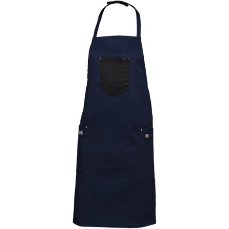 GREMBIULE NILO CON TASCONE  TG.UNICA BLU