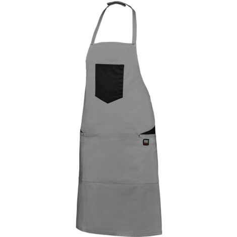 GREMBIULE NILO CON TASCONE  TG.UNICA GRIGIO